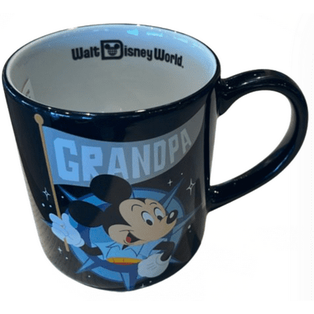 Disney Parks Mickey Mouse ''Grandpa'' Mug – Walt Disney World New with Tag