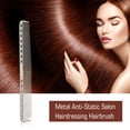 thumbnail image 5 of Metal Comb -Static Hairdressing Hairbrush Salon Combs Hair Cutting Tool Detangling Comb, 5 of 7