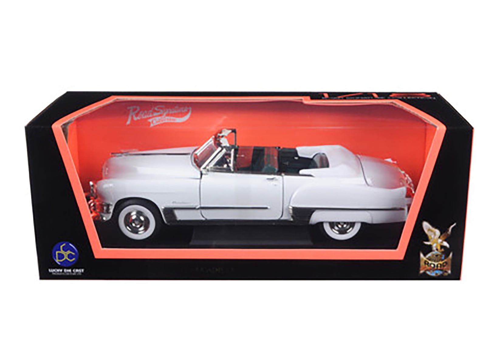 1949 Cadillac Coupe De Ville Convertible Pink 1/18 Diecast