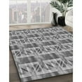 thumbnail image 2 of Ahgly Company Indoor Rectangle Patterned Gray Cloud Gray Area Rugs, 2' x 3', 2 of 6