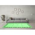 thumbnail image 3 of Ahgly Company Indoor Rectangle Oriental Emerald Green Traditional Area Rugs, 3' x 5', 3 of 4