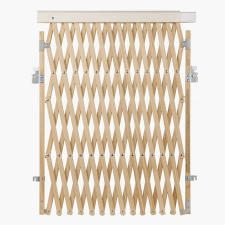 North States Expandable Swing Pet Gate, Wood, 24