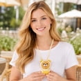 thumbnail image 4 of Handheld Portable Turbo Fan with Ice Cooler, Speed Rechargeable Personal Fan Small Pocket Fans for Travel/Outdoor/Home/Office(Yellow), 4 of 8