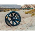 thumbnail image 2 of RockTrix RT102 4pc 14in ATV Wheels 4x110 Rims, 14x7, 5+2 Offset, For ATV UTV with IRS (Independent Rear Suspension), Compatible with Honda Kawasaki Yamaha Suzuki 4/110 (Set of 4), 2 of 8