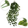 thumbnail image 5 of 2 Bunch 4ft Artificial Ivy Garland Foliage Green Leaves Vine Plant Garland Fake Foliage Flowers for Wedding Party Garden Wall Decoration, 5 of 7