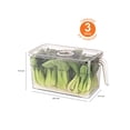 thumbnail image 4 of Contenedores para Refrigerador AGBOX 6 piezas Rejilla y Tapa con Fechador Transparente, 4 of 4