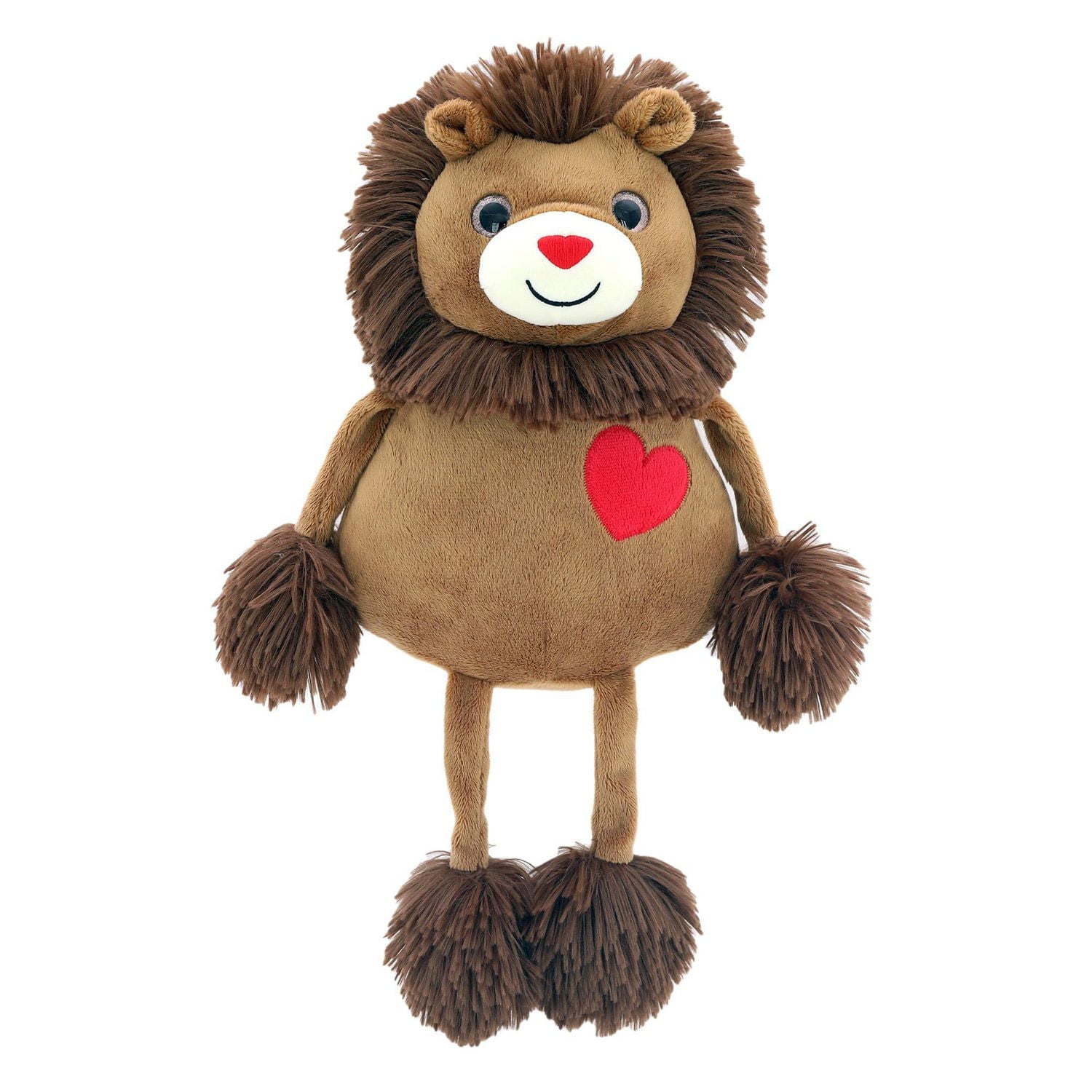 Way to Celebrate Valentine’s Day Medium Furry Plush, Lion
