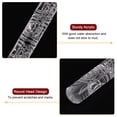 thumbnail image 4 of Acrylic Embossed Rolling Pin 16cm x 1cm Snail Pattern, Transparent, 4 of 5