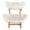 White, variant on Autrinix Bamboo & Pottery Two-Tiered Fruit Basket, Multi-Purpose Storage for Fruits, Snacks & Veggies, Ideal for Kitchen or Dining Room