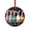 Pattern-4, variant on Funny Chickens Easter Farm Animal Glass Christmas Ornament Gift Exchange Present Ideas Funny Farm Chicken Lovers Christmas Ornaments Crystal Hanging
