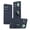 Navy Blue, variant on Kryonix for Samsung Galaxy S25 FE 6.7” Phone Case with Adjustable Silicone Wrist Strap Stand,Smart Button,Standing Grip Phone Case with Kickstand,Shockproof TPU,Slim&Tough,Soft Touch,Gray