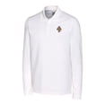 thumbnail image 2 of Men's Cutter & Buck  White Tennessee Volunteers Advantage Tri-Blend Pique Long Sleeve DryTec Polo, 2 of 3