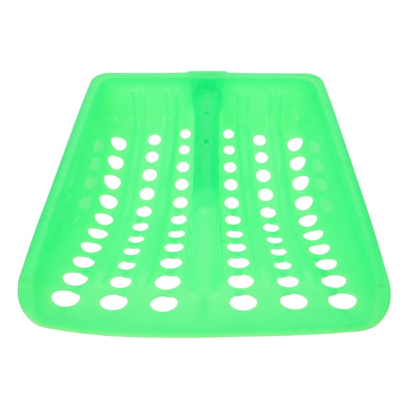 Amosfun Green Plastic Replacement Shovel for Snow Removal and Grain Handling Tools