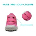 thumbnail image 4 of DREAM PAIRS Boys Girls Fashion Hiking Shoes Non-Slip Outdoor Walking Trekking Sneakers KFS212 ROSE/RED Size 8, 4 of 5