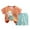 A129-Orange, variant on Caqnni Toddler Baby Boy Set Letter Print Crew Neck Short Sleeve T-Shirts Elastic Waist Shorts 2Pcs Outfits Summer Pjs For 18-24 Months 2t 3t 4t 5t 6t Pajamas & Dailywear Set