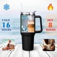 thumbnail image 4 of Inspirational Gifts for Men, Sometimes You Forget You're Awesome 40 Oz Tumbler with Handle and Straw, Birthday Gifts for Him Husband Dad and Boyfriend, 4 of 7
