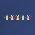 thumbnail image 2 of CafePress - Carrot Bunny Border Maternity T Shirt - Maternity Dark T-Shirt, 2 of 3