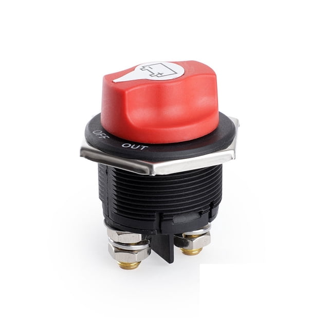 DC 12V 50A 100A 200A 300A Car Rally Battery Switch Disconnecter Power Isolator Cut Off Switch Kit For Truck Car Motorcycle Boat ,Wide Use