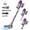 Purple, variant on Hosaud Cordless Stick Vacuum Cleaner: 45000Pa Suction, 550W Motor, 55-Min Runtime – Lightweight for Home, Powerful on Pet Hair, Carpets & Hard Floors