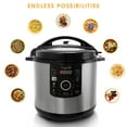 thumbnail image 4 of Megachef 12 Quart Pressure Cooker with 15 Presets, 4 of 9
