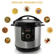 Megachef 12 Quart Pressure Cooker with 15 Presets
