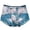 Green, variant on Underwear Women Womens Underwear Oversized Mesh Fabric Retro Printed High Elasticity Panties for Women