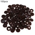 thumbnail image 1 of 100pcs Plastic Screw Caps Furniture Hardware Self-tapping Bolt Protective Cover Jikaix brown, 1 of 5