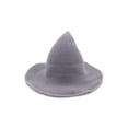 thumbnail image 2 of Faithtur Adult/Kids Hat Creative Spire Design Witch Hat Exquisite Solid Color Funny Halloween Cosplay Hat, 2 of 5