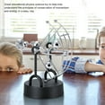 Semi golbe shape Revolving Gadget Perpetual Motion Desk Office Decor
