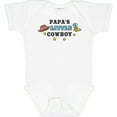 thumbnail image 3 of Inktastic Papas Little Cowboy with Cowboy Hat and Boots Boys Baby Bodysuit, 3 of 5