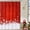 Red, variant on Christmas Shower Curtain, Red Floral Snowflake Shower Curtains for Bathroom, Christmas Decorations Fabric Curtains, Water Resistant, Machine Washable (72x72 Inches)
