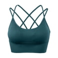 thumbnail image 5 of Venzia Women’s Strapless Push Up Sports Bra – Seamless Wireless Bustier for Yoga Fitness and Everyday Wear Green4 L, 5 of 5