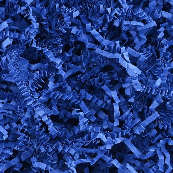 Relleno de papel arrugado Raissily, 700 g, color azul marino