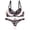 Pink, variant on Bra Brief Sets Women Fashion Underwear Lace Push Up Set Underwear Breathable Absorbent Light Adjustment Underwear Gray 95B