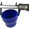 thumbnail image 3 of 3Ply 3" To 2.5'' inch Straight Reducer 76.2mm Silicone Hose Coupler Pipe Blue, 3 of 8