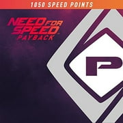 NFS Payback 1050 Speed Points, Electronic Arts PC, 886389150143