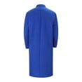 thumbnail image 5 of Fgnfyis Mens Winter Jacket Longline Open Front Knit Cardigan Norse Retro Warm Coat Trench Coat Men Blue XXXXL, 5 of 8
