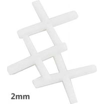 250 Piece 2mm Tile Spacers Set - To Evenly Space Tiles During Installation (ToolUSA: D-92250)