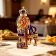 thumbnail image 3 of 2026 New 3D Lion Whisky Decanter 11.8 Fl Oz, Royal Lion Shaped Glass Liquor Bottle, Decorative Bar Decor for Home Bar Table Display, for Bourbon, 3 of 5