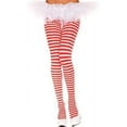 thumbnail image 3 of YooGuoGuo Women's Opaque Striped Tights, 3 of 9