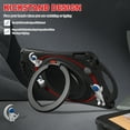 thumbnail image 6 of TECH CIRCLE iPad 10th Generation Case 2022,360°Rotating Stand Multi Functional Handle Ring Heavy Duty Shockproof Rugged Protective Case with Shoulder Strap iPad 10th Generation Case for Kids, Black, 6 of 8