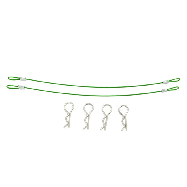 Dalazy 1/2/3/5 Durable Metal Clip R Pin Rod With Anti-lost Rope For Seamless Connection Compatibility Durability green 1:10 1 Pc