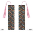 thumbnail image 2 of Kdxio Autumn with Pumpkins Print Metal Tassel Bookmarks,Perfect Gift for Art Lovers and Bookworms Metal Bookmarks for Women, 2 of 8