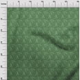thumbnail image 3 of oneOone Polyester Spandex Green Fabric Paisley Sewing Material Print Fabric By The Yard 56 Inch Wide, 3 of 5