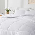 thumbnail image 3 of Peace Nest Quilted All Season Down Alternative Comforter, Down Alternative, Full/Queen Size, 3 of 6
