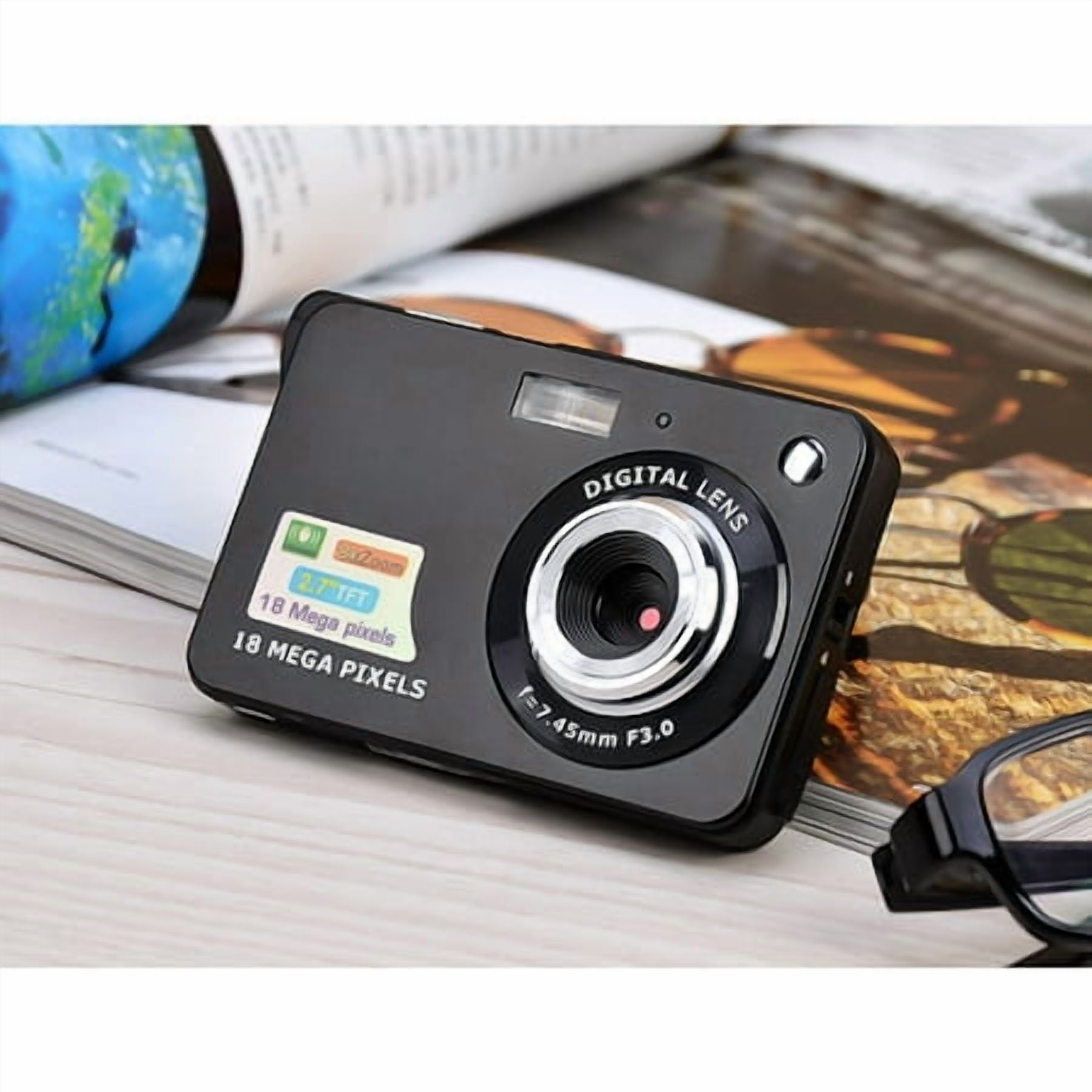 Portable Lightweight Mini Digital Camera 18MP, 2.7 Inch LCD Screen