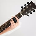 thumbnail image 4 of 2pieza Guitarra Deslizadero Negro Acero Inoxidable Dedo Knuck, 4 of 5