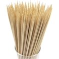thumbnail image 2 of 40cm Natural Bamboo Skewers Sticks For Bbq,kitchen,plant Stakes,100 Pieces H, 2 of 4