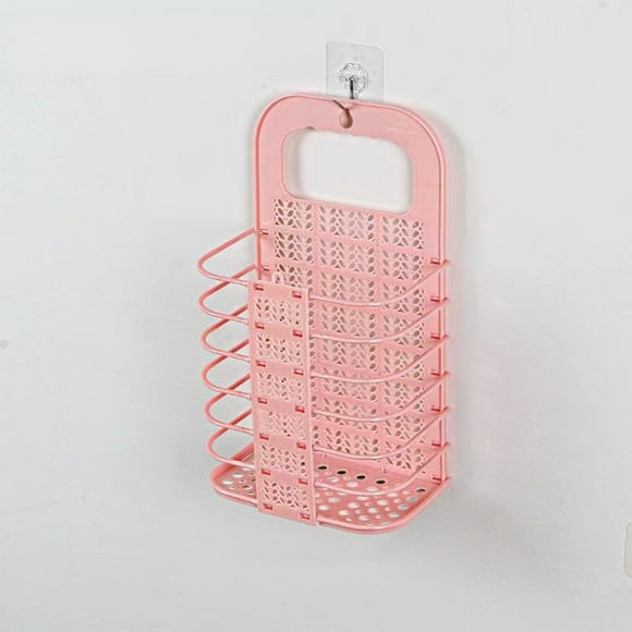 Cesto grande plegable para ropa sucia de pared, cesta de plástico para guardar ropa sucia en el baño, cesta para ropa sucia, cesta para ropa sucia, cesta para la colada