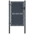 thumbnail image 1 of vidaXL Portail de Jardin Acier 100x125 cm Anthracite, 1 of 3